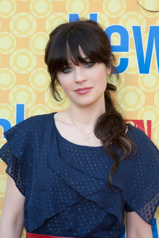 zooey deschanel hairstyles over years zooey deschanel hairstyles over years