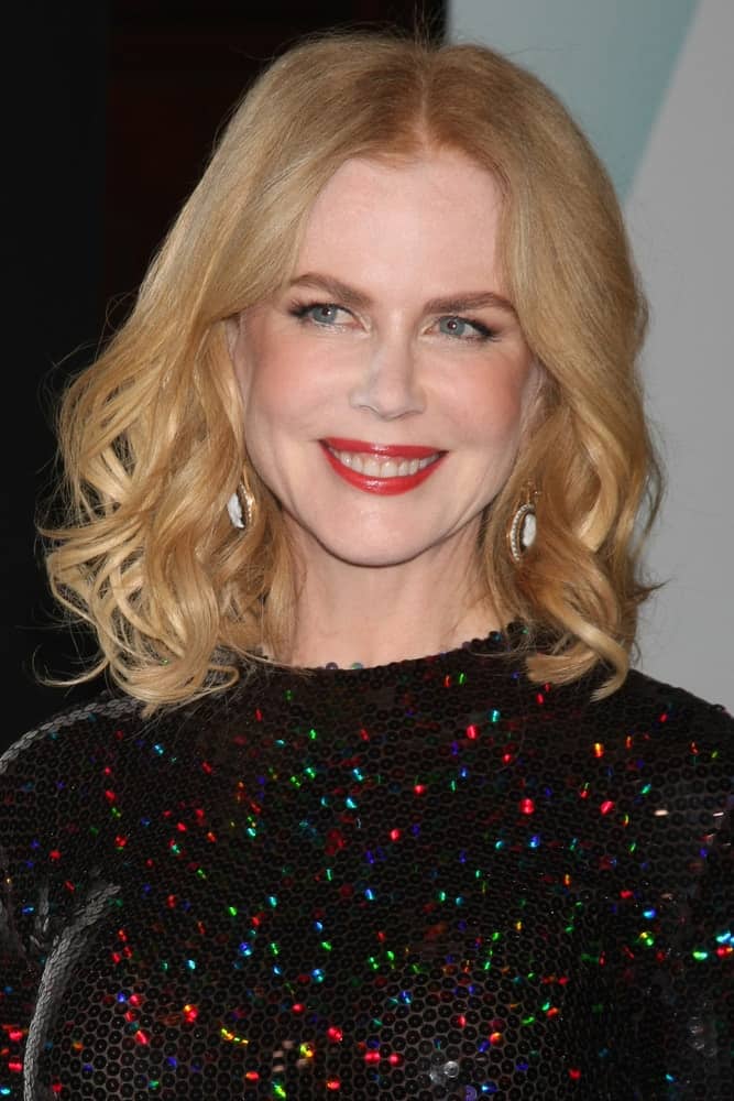 This shoulder-length curly bob tresses of her is certainly a sophisticated glamorous look at the Women In Film 2015 Crystal + Lucy Awards on June 16, 2015. This shoulder-length curly bob tresses of her is certainly a sophisticated glamorous look at the Women In Film 2015 Crystal + Lucy Awards on June 16, 2015.