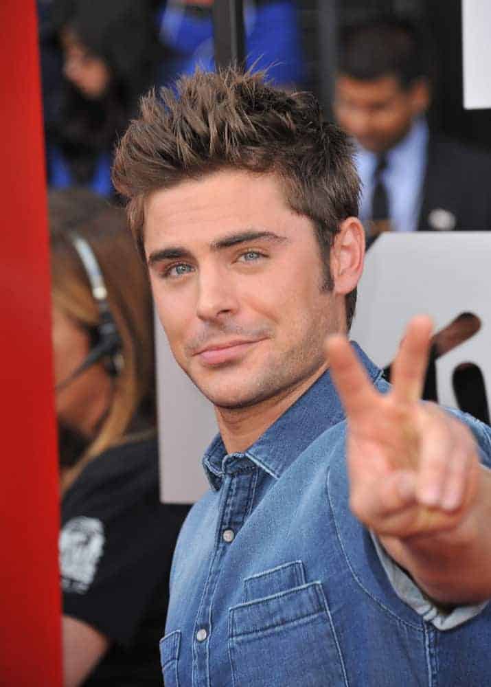 Zac Efron Hairstyles Over The Years