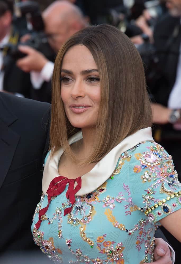 salma hayek hairstyles over years salma hayek hairstyles over years