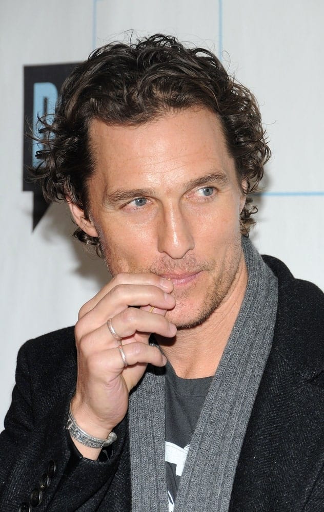 Matthew Mcconaughey S Hairstyles Over The Years