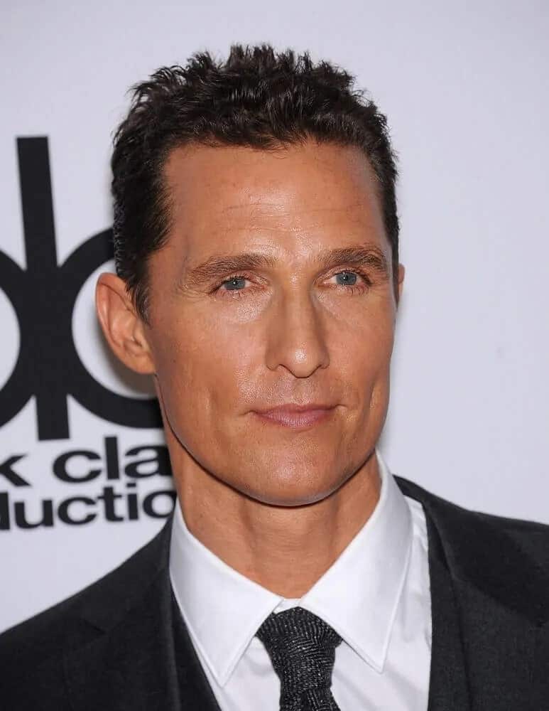 Matthew Mcconaughey S Hairstyles Over The Years