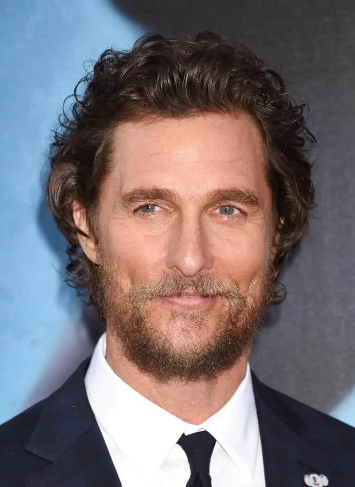 Matthew Mcconaughey S Hairstyles Over The Years