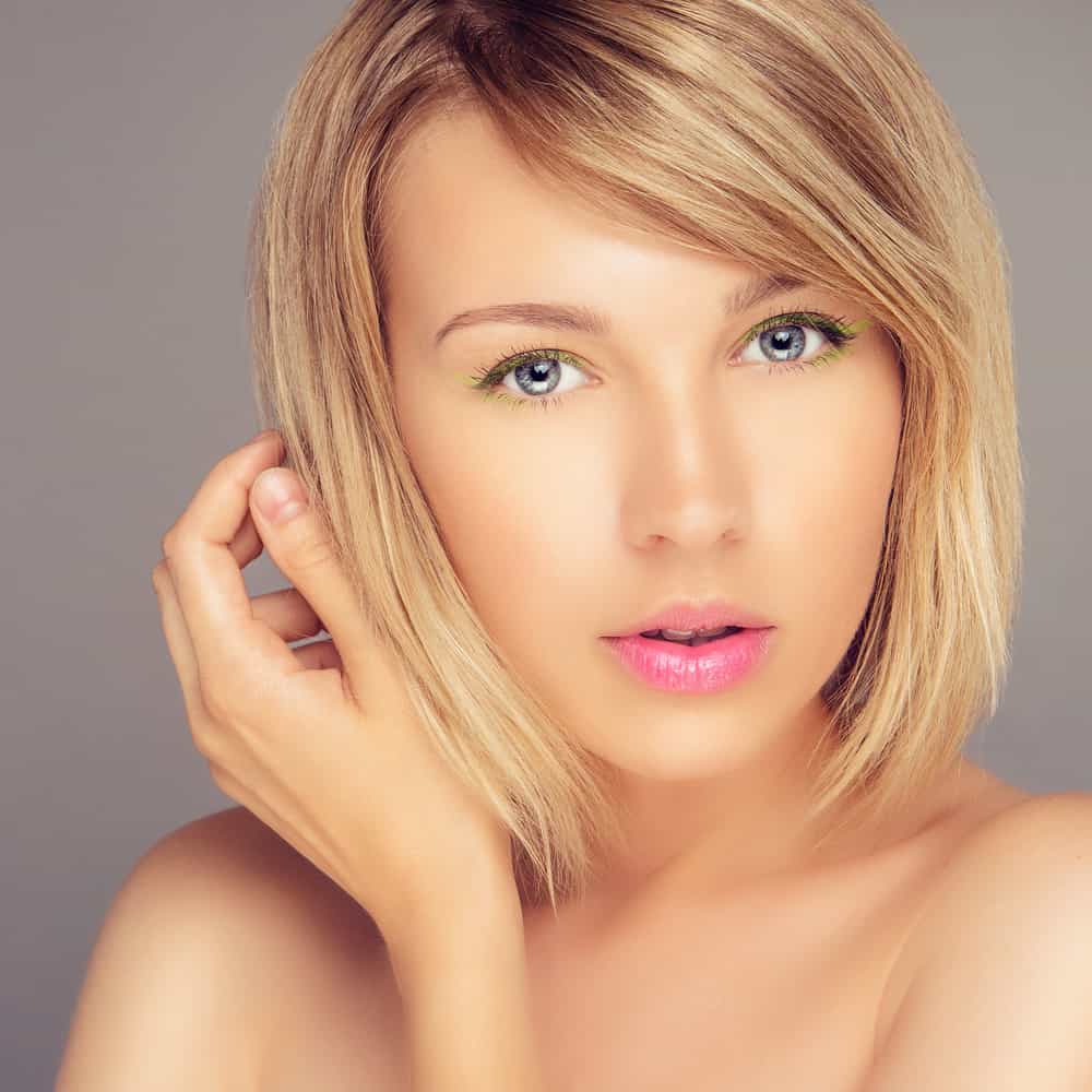 137 Examples Of Long Side Swept Bangs For Women Photos