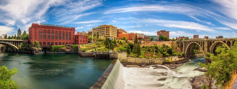View of Spokane Washington sept6