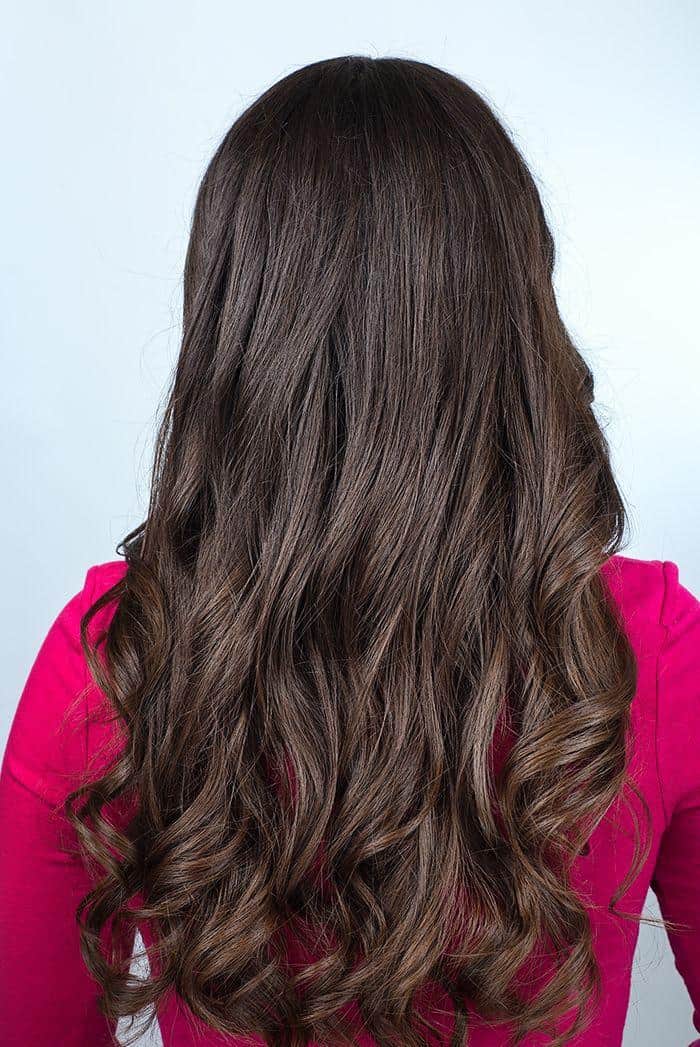 Step 1: Brush hair