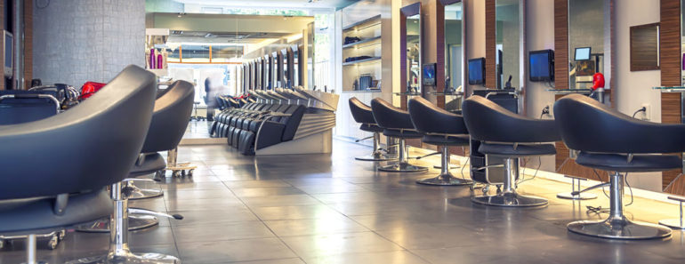 Interior of a hair salon dec5