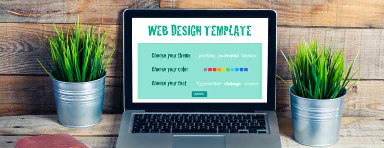 WordPress theme template for hair salon website