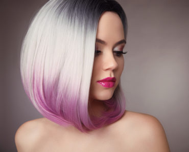 woman with highlighted color