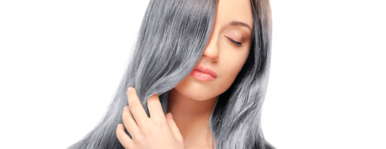 black hair