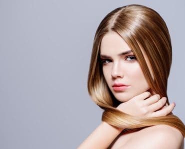 Woman with soft hair