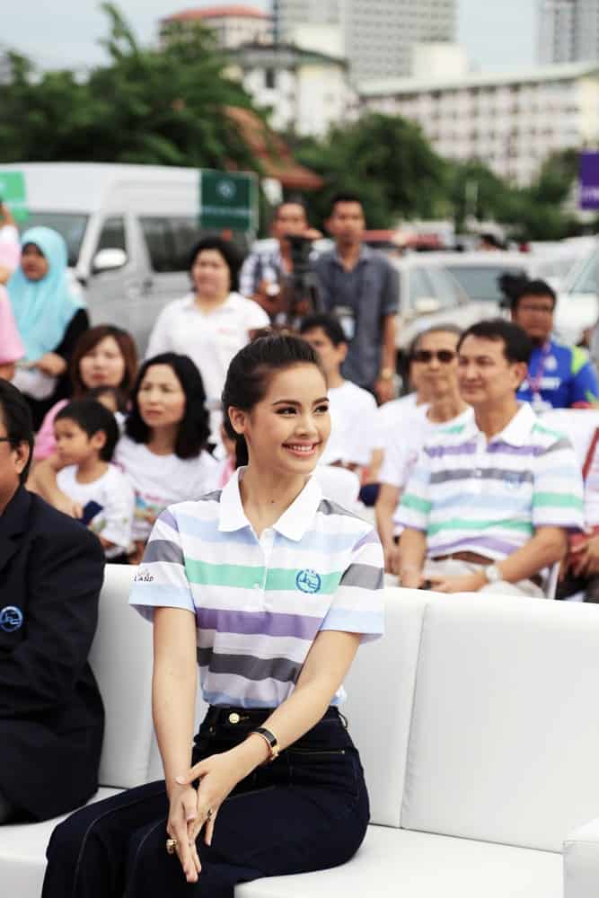 Urassaya Sperbund smiling