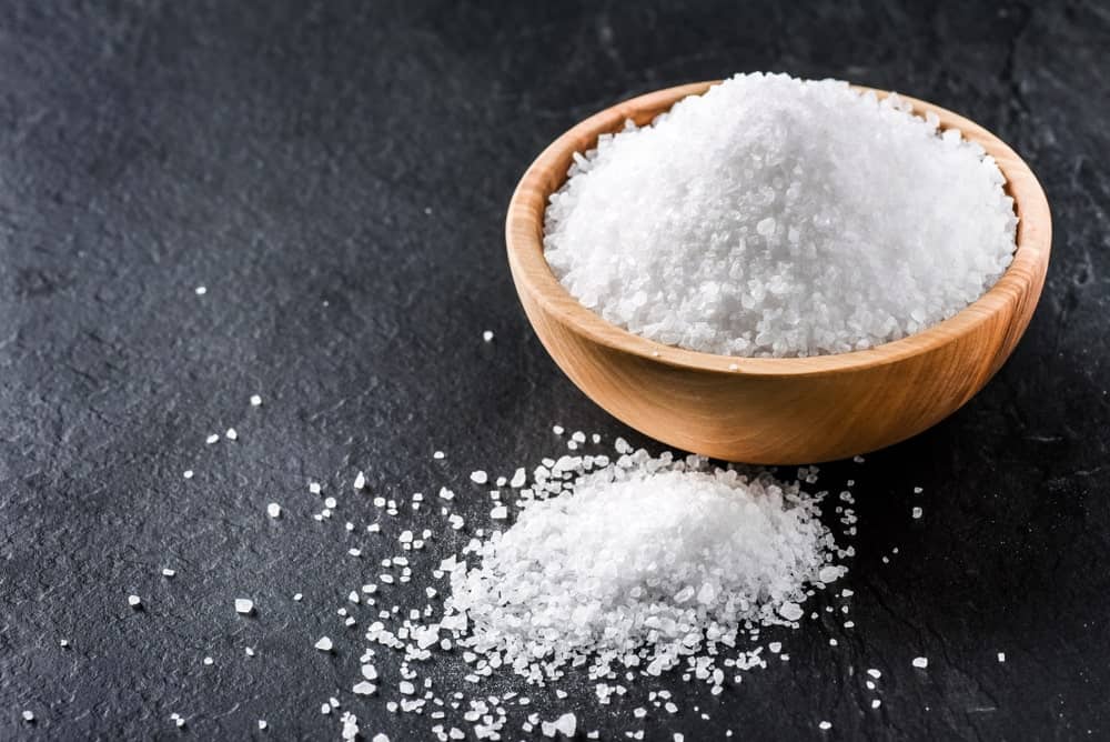 White table salt