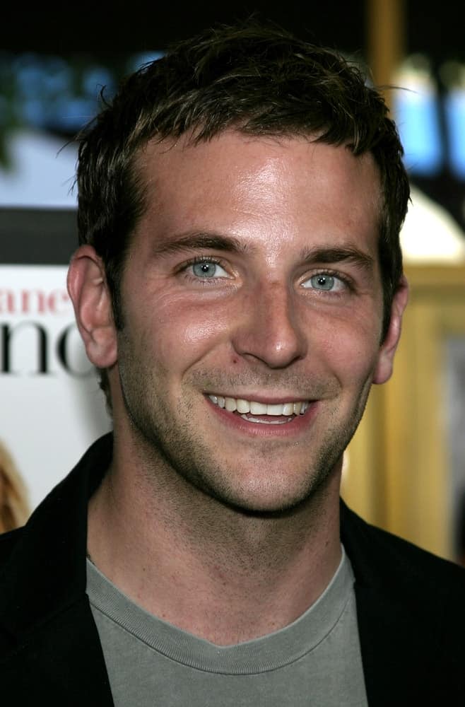 Bradley Cooper attends at the Los Angeles Premiere of "Monster-In-Law" at the Mann National Theatre in Westwood, Los Angeles, California on April 29, 2005.