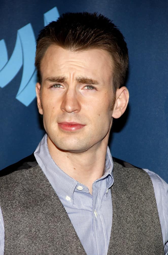 chris evans hairstyles over years chris evans hairstyles over years